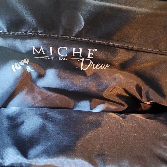 Miche Drew Prima Deep Cinnamon & Brown Faux Croc Accents Shell - Picture 4 of 4